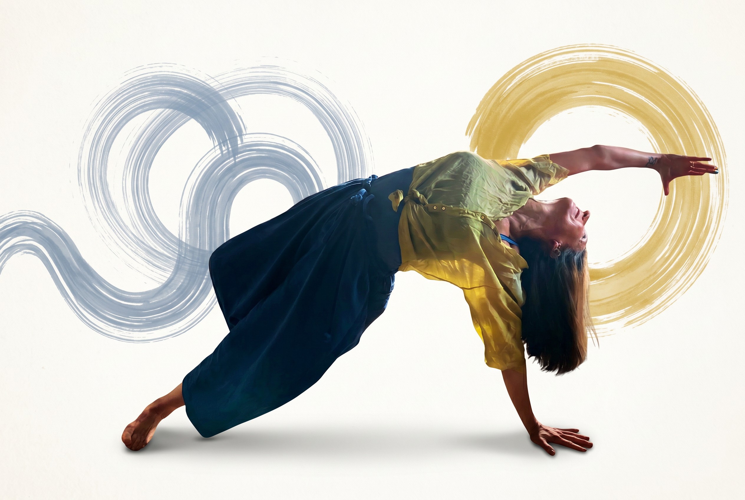Morana moving with the hand on the floor