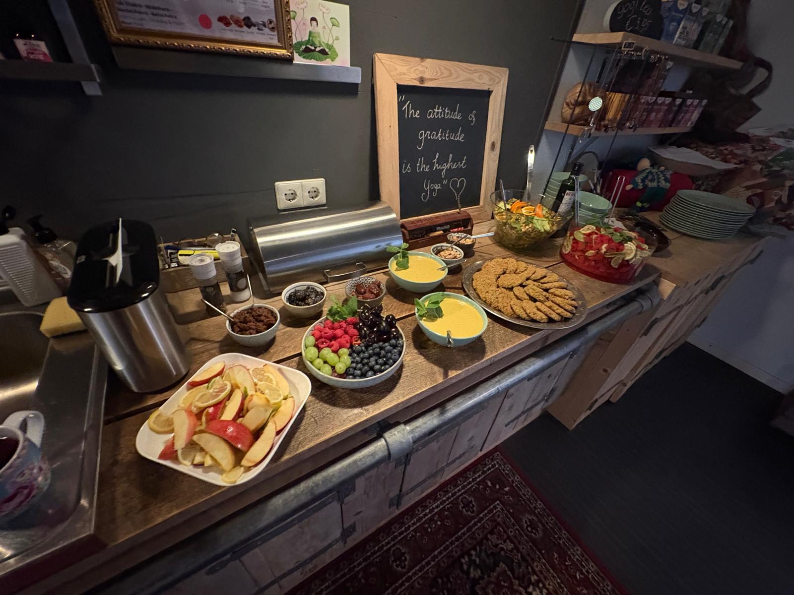 December retreat food